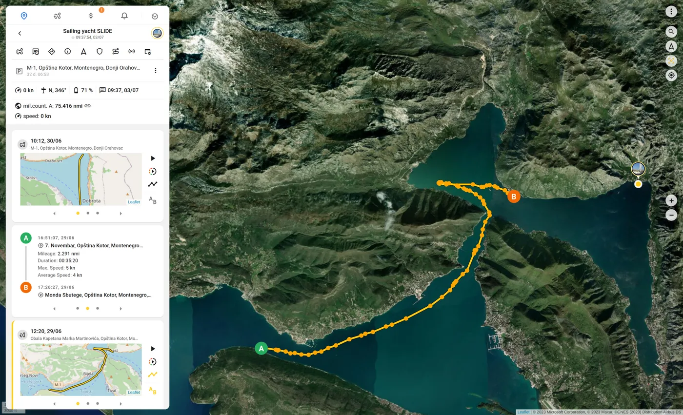 History GPS Tracking