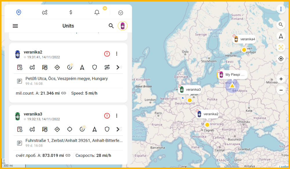 Localización GPS de vehículos - GPS para empresas - Movion