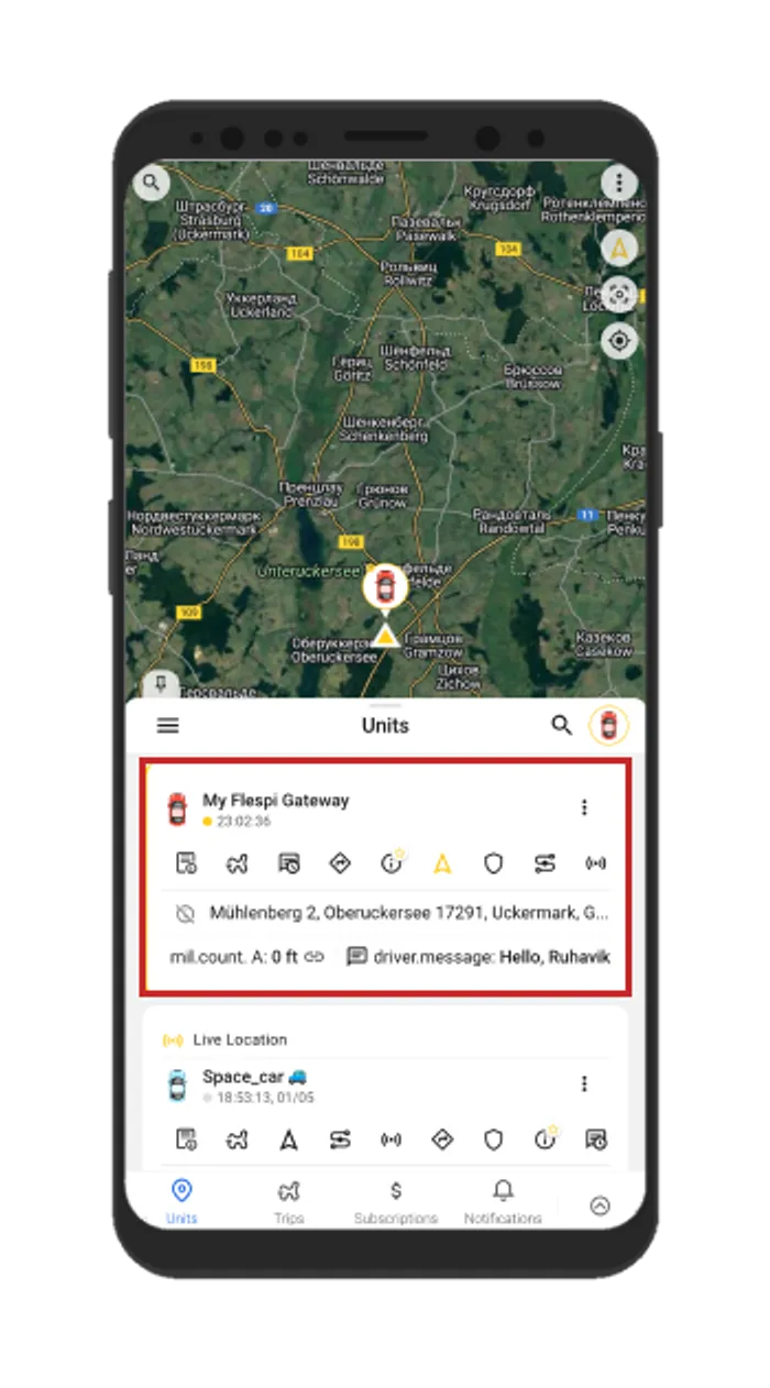 Pelacakan gps online melalui aplikasi Telegram