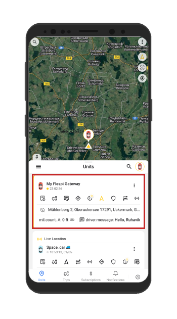 Онлайн GPS-отслеживание через приложение Telegram