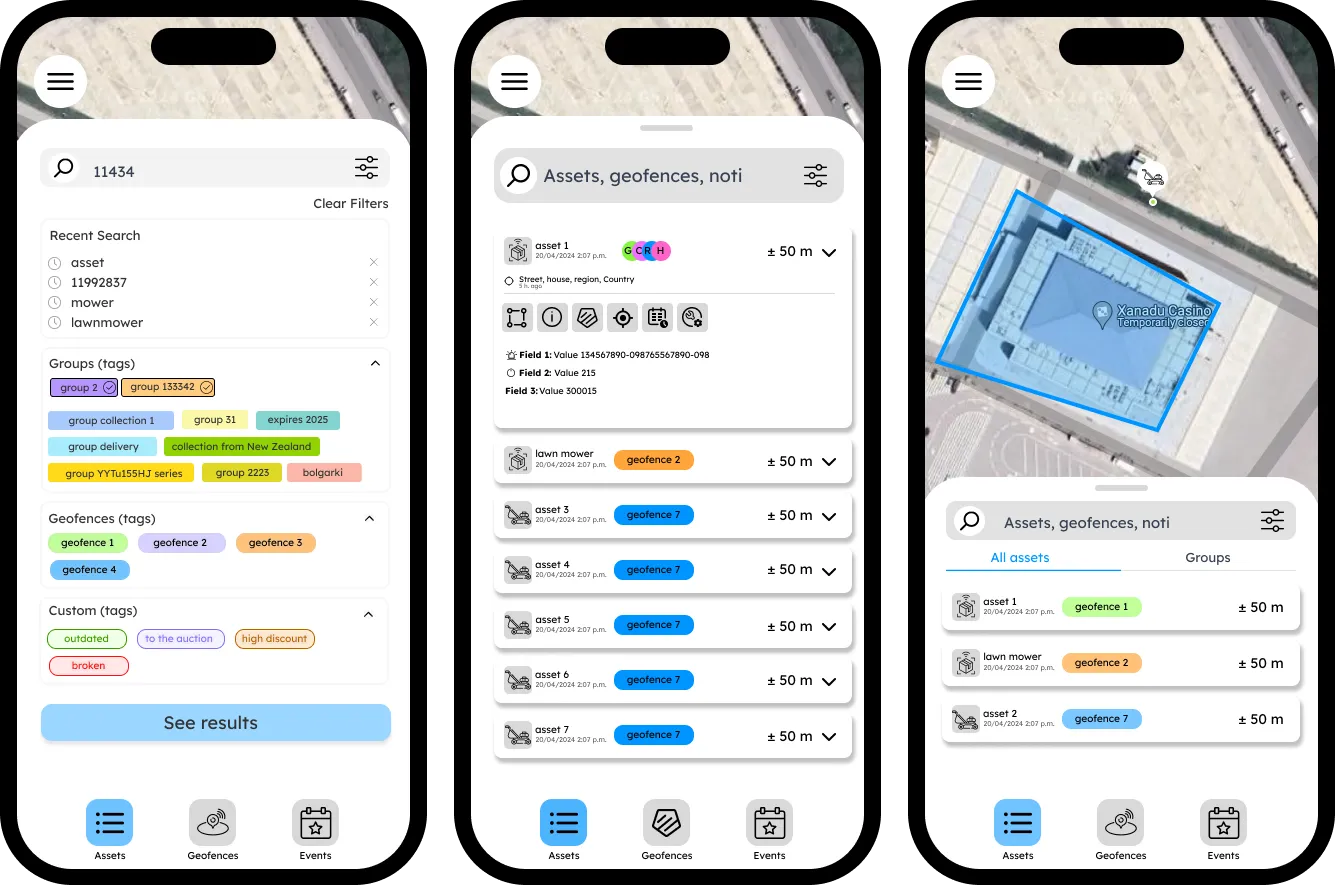 Rastreamento de Ativos por GPS Trace