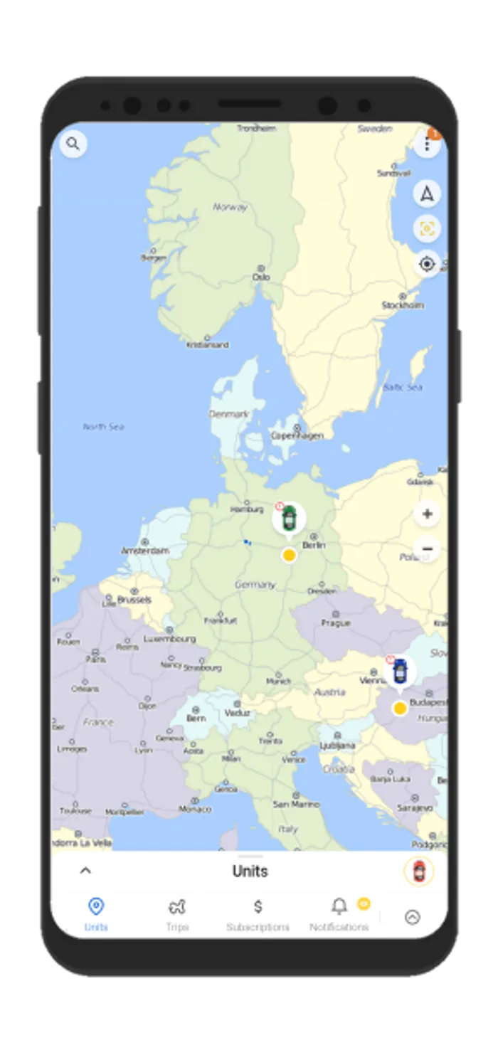 Mapas de seguimiento GPS