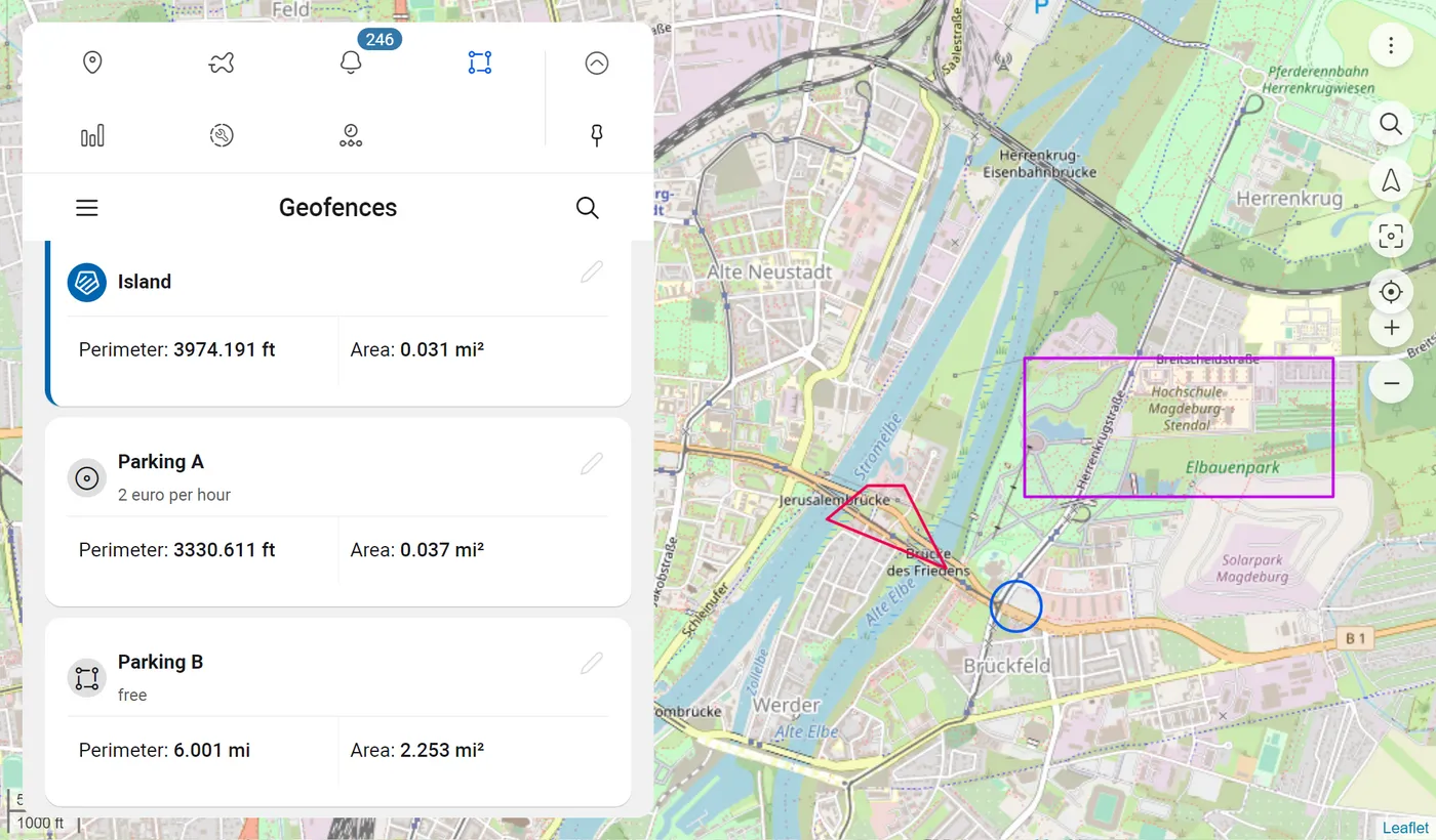 Geofences