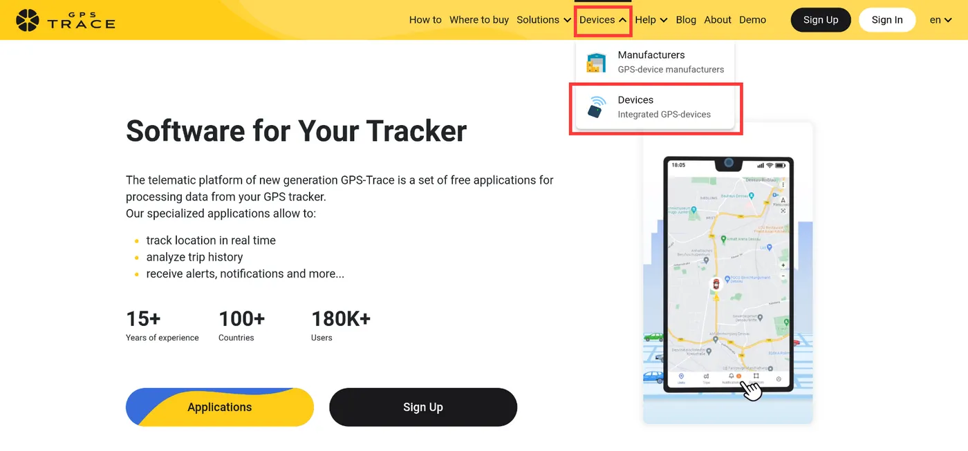 SMS-Befehle für GPS-Tracker