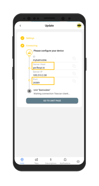 Stay in control with real-time geopositioning