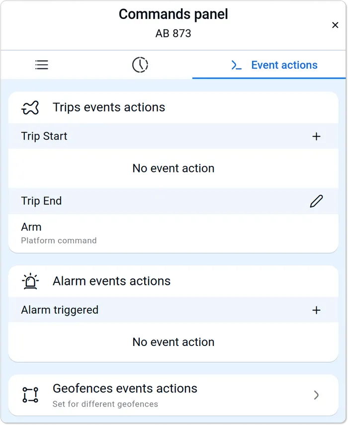Event Actions