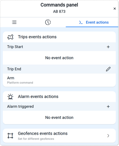 Event Actions