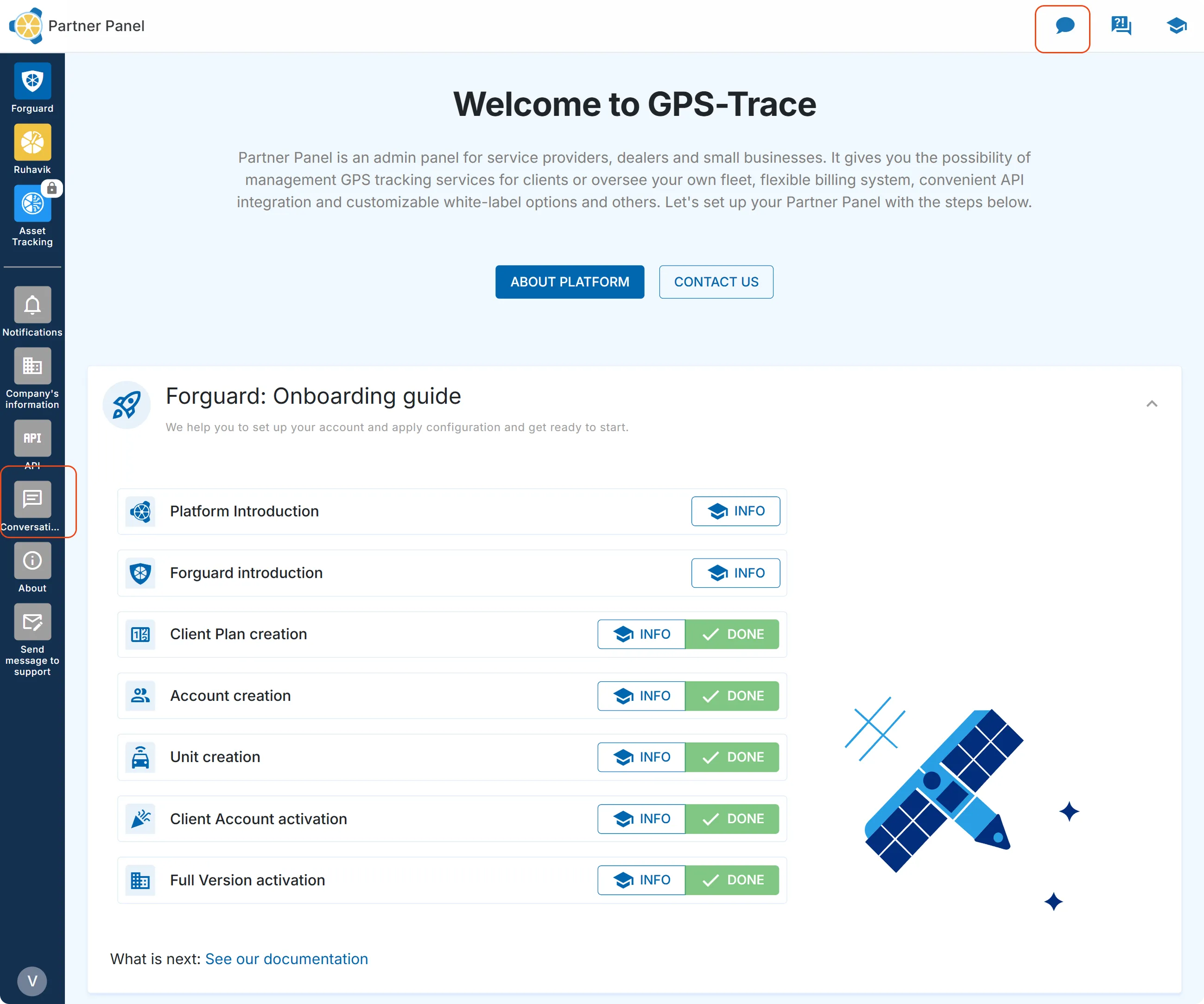 GPS tracking business